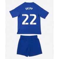 Dětský fotbalový dres Leicester City Oliver Skipp #22 2025-26 Domácí Krátký Rukáv (+ trenýrky)